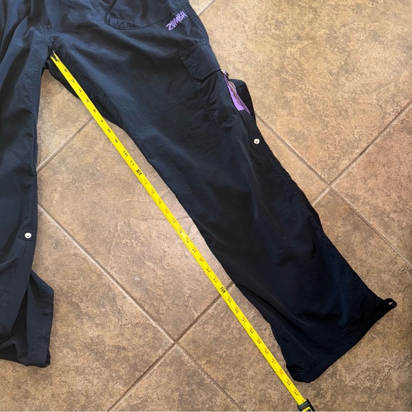 EUC - ZUMBA Wear Adjustable Cargo Workout Pants - Picture 8 of 11